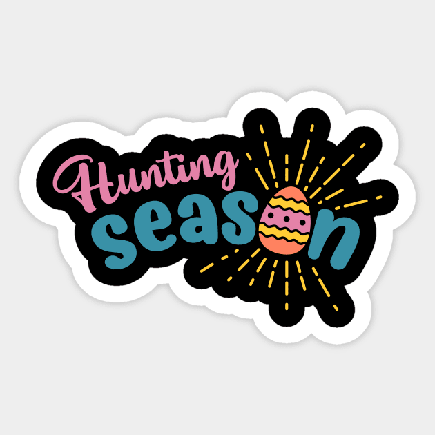 Hunting season Sticker by Hany Khattab